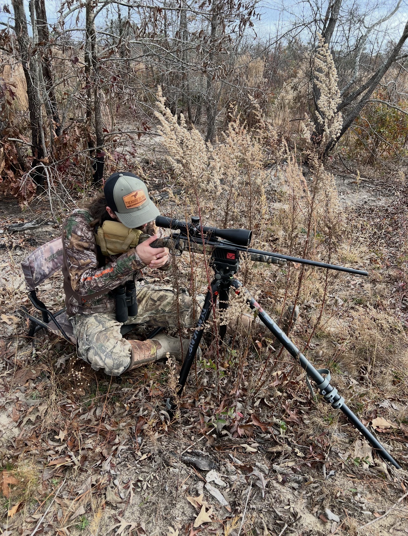 Matthew demonstrating long range shooting skills.